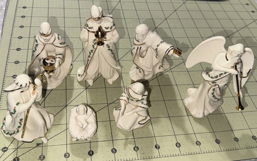 7pc lenox miniature nativity - lenox,